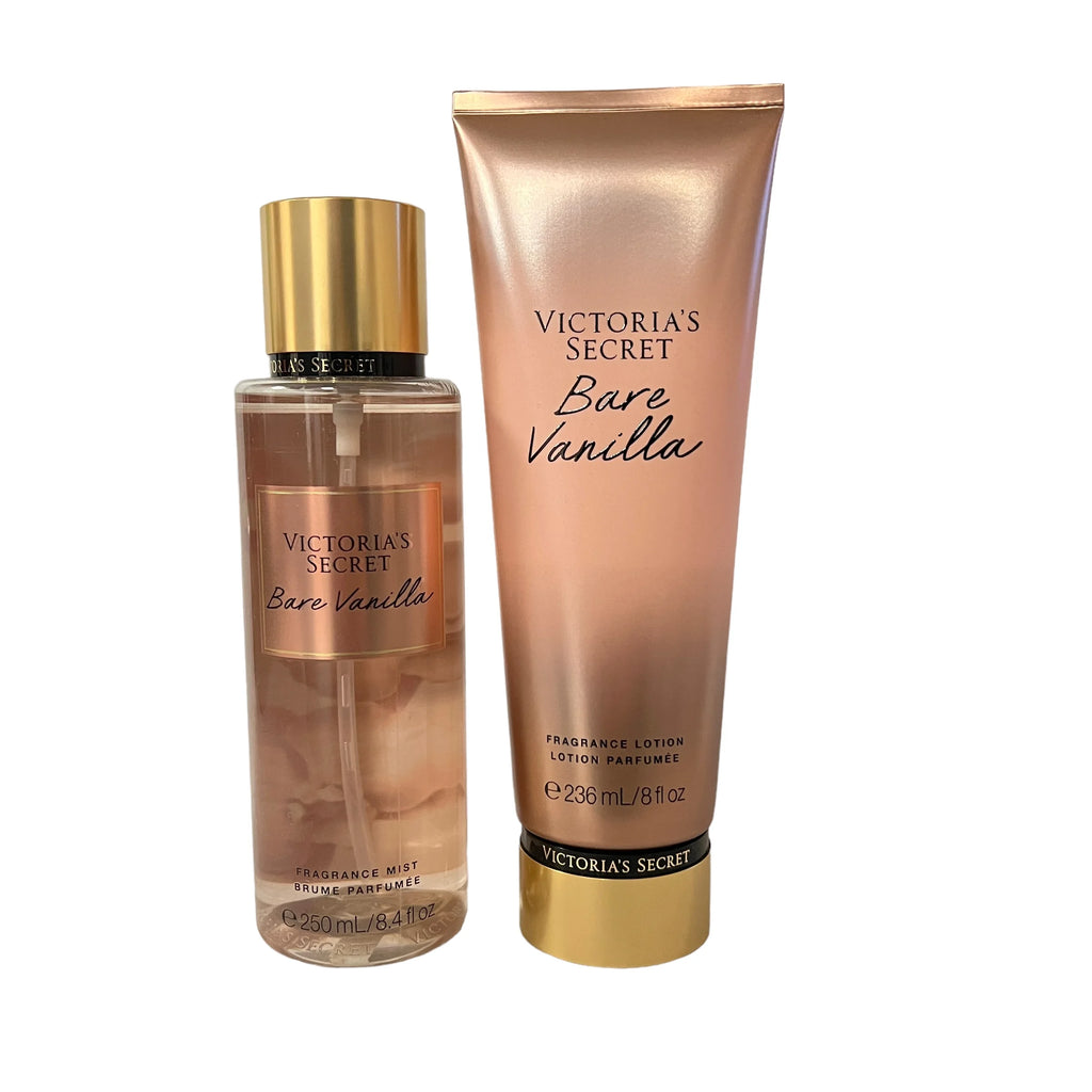 Bare Vanilla Fragrance Lotion and Body Mist Set V5554