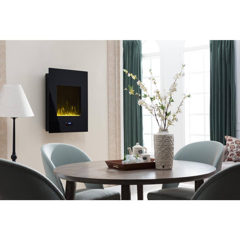26-in Vertical Wall Mount Electric Fireplace C88640
