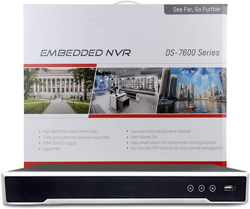 16-Channel PoE 4K Network Video Recorder NVR T739682