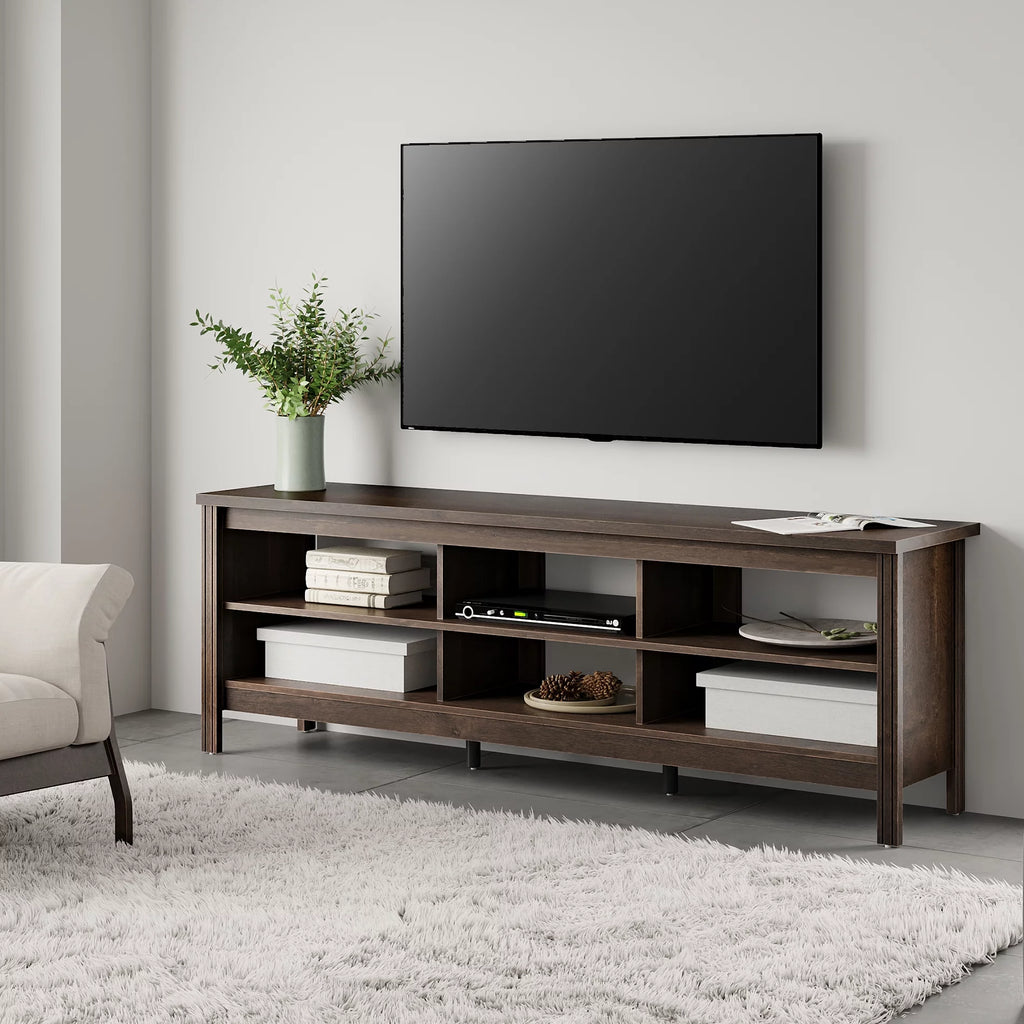 Espresso Wood TV Stand W1288