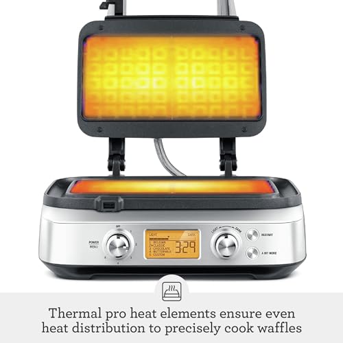 Stainless Steel 2 Slice Waffle Maker P442