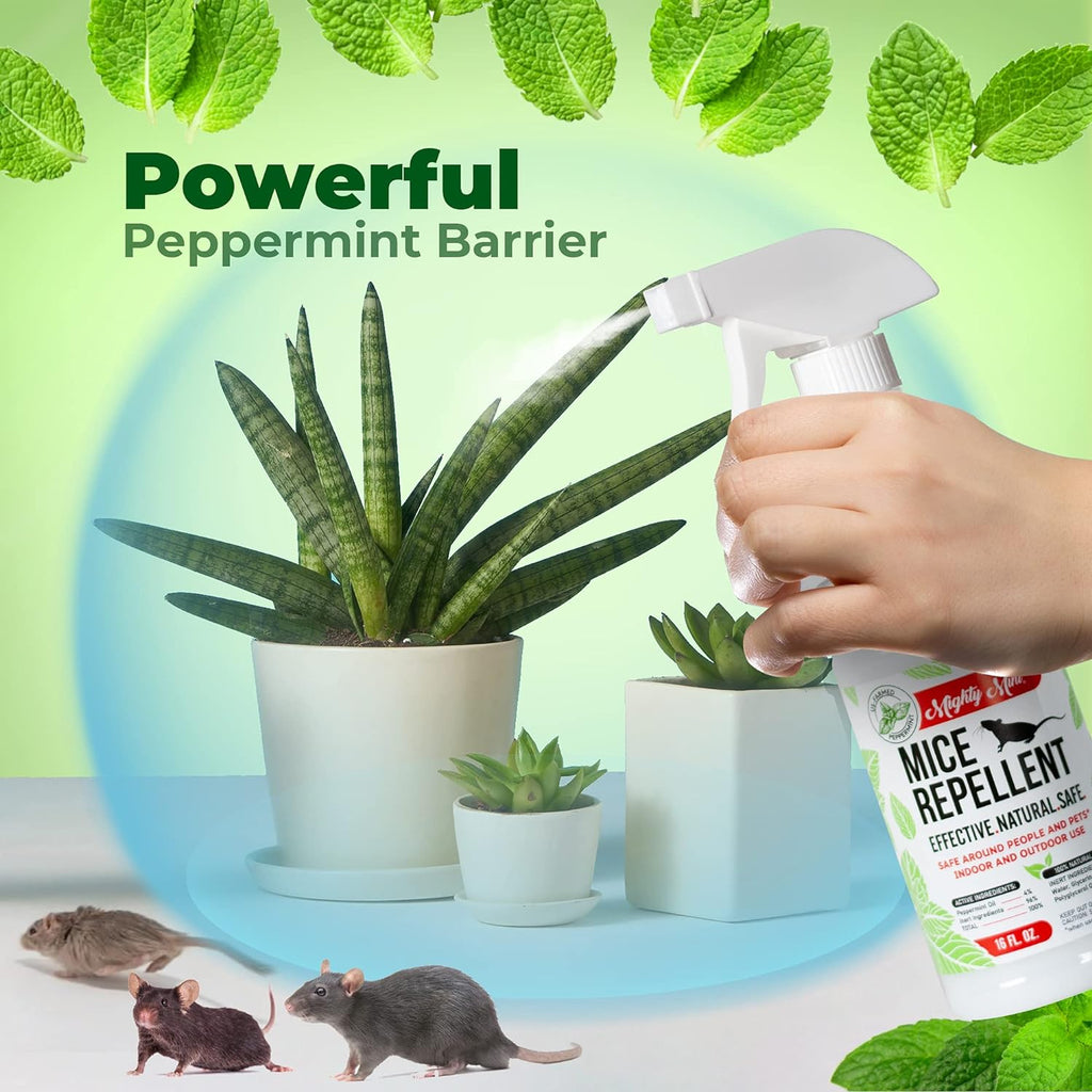 16oz Peppermint Oil Mice Repellent Spray B913