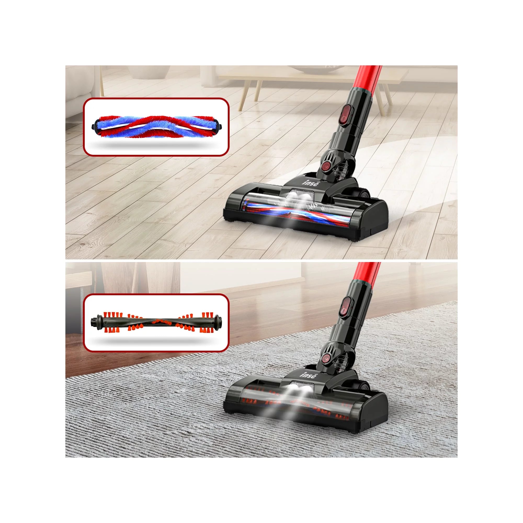 4-in-1 Cordless Stick Vacuum with Handheld Vacuum R781963