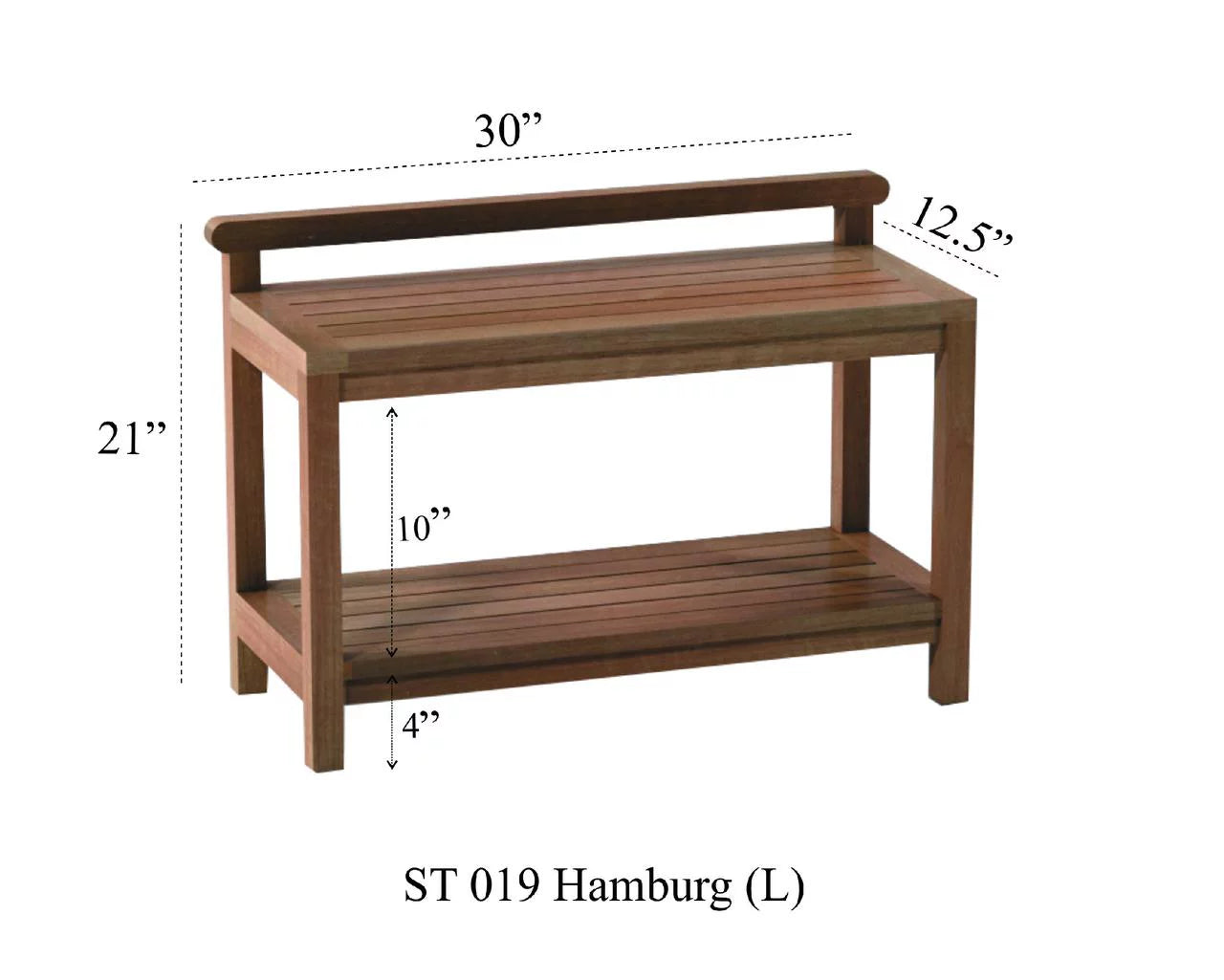 Teak Wood Shower Seat Bench G481