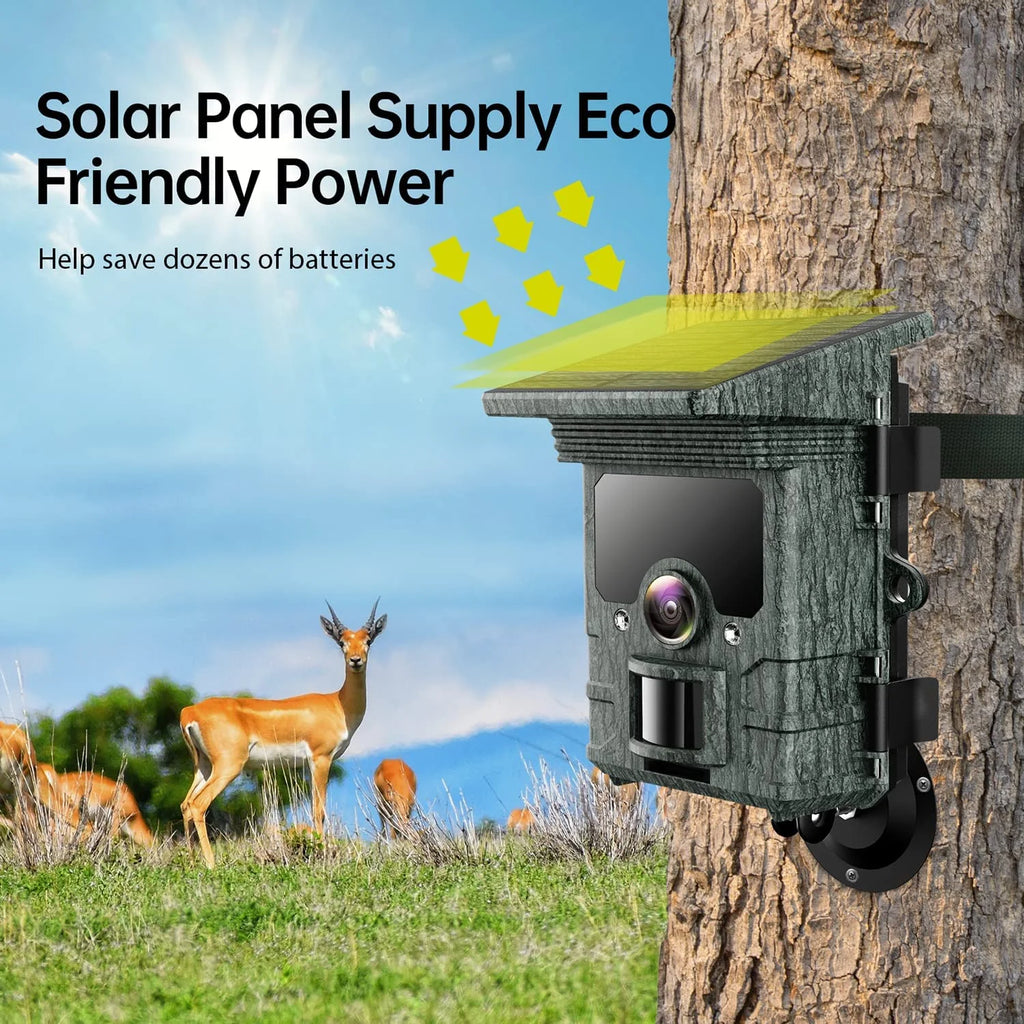 4K 30fps 46MP Night Vision Waterproof IP66 Motion Activated Trail Camera T310345