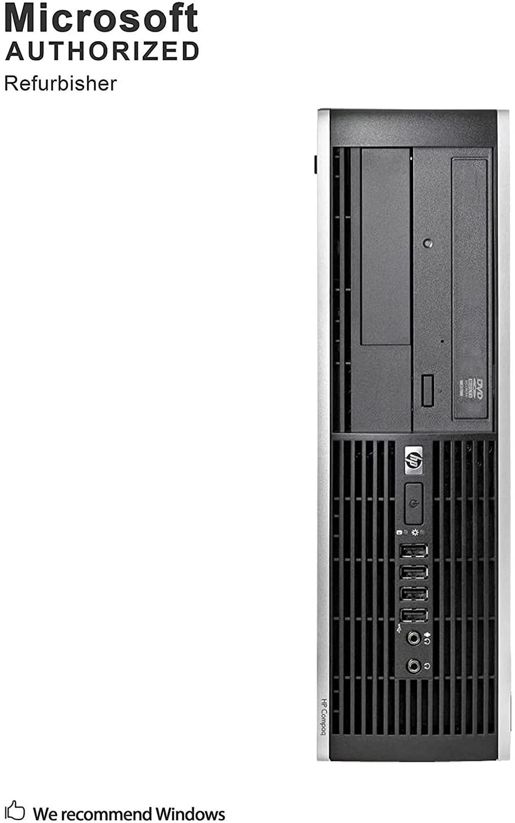 Pre-Owned HP 8200 Desktop Computer Tower PC Intel Quad-Core i5 3.2GHz Processor 4GB RAM 2TB Hard Drive Windows 10 Pro 64bit with 17" LCD Monitor Keyboard and Mouse M70003