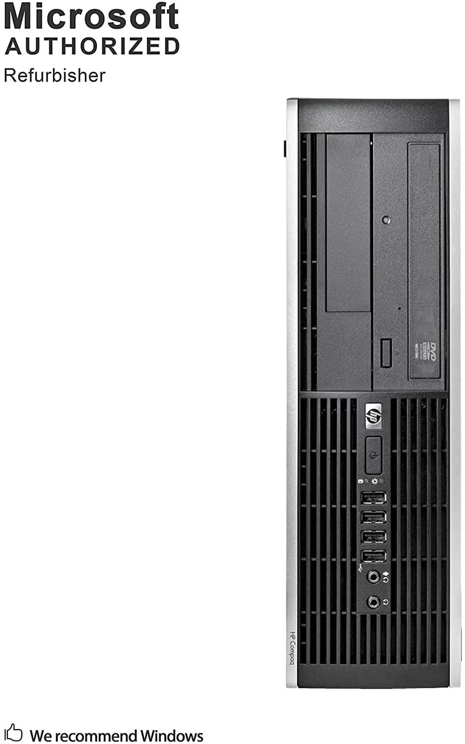 Pre-Owned HP 8200 Desktop Computer Tower PC Intel Quad-Core i5 3.2GHz Processor 4GB RAM 2TB Hard Drive Windows 10 Pro 64bit with 17" LCD Monitor Keyboard and Mouse M70003