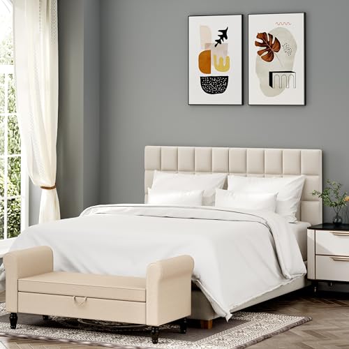 Velvet Upholstered Headboard for King Size Bed C16999