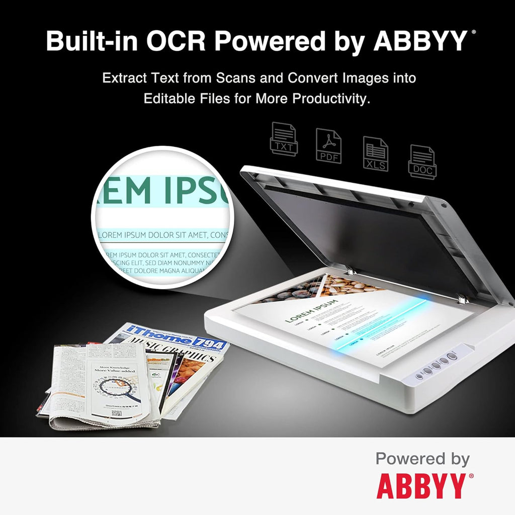 A3 Flatbed Scanner with 1200 DPI Resolution O948083