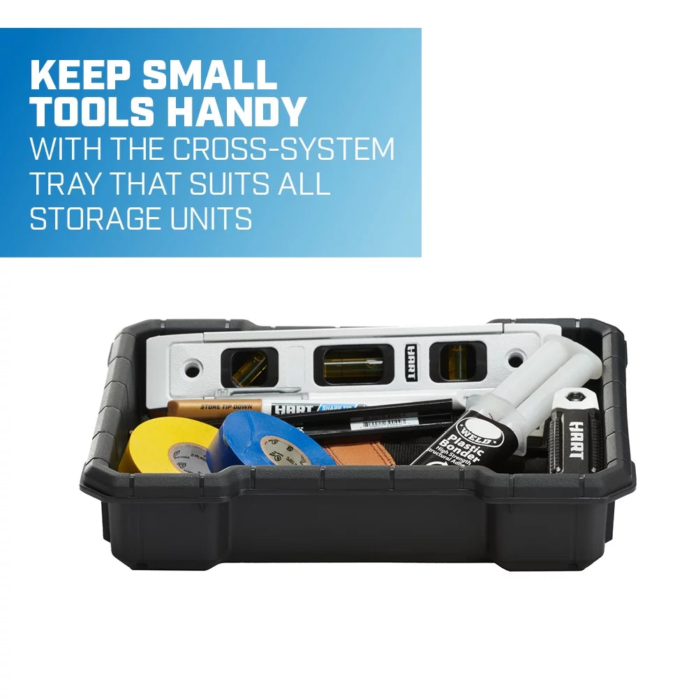 3 Piece Resin Plastic Modular Toolbox System M72059