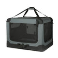 Tan Soft-Sided Folding Dog Travel Crate Kennel M6130