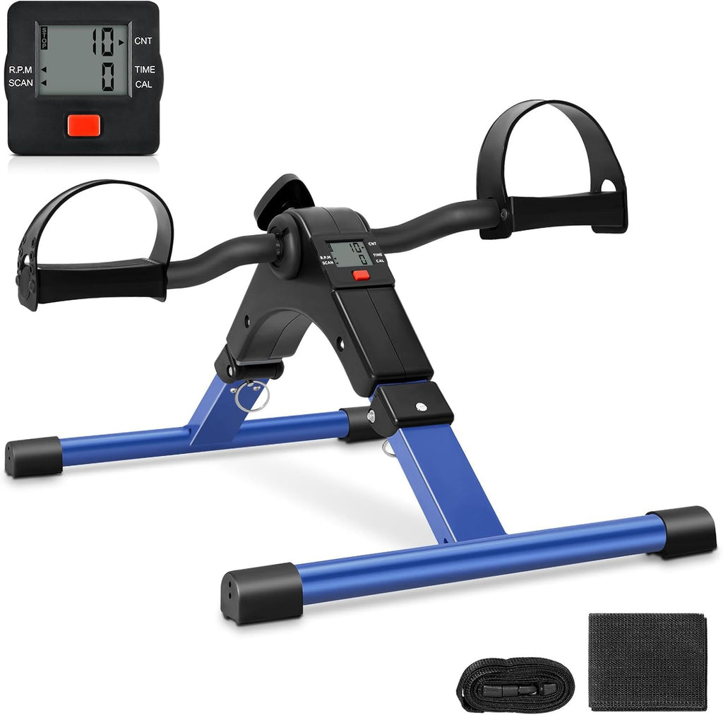 Folding Pedal Exerciser Under Desk Bike C229