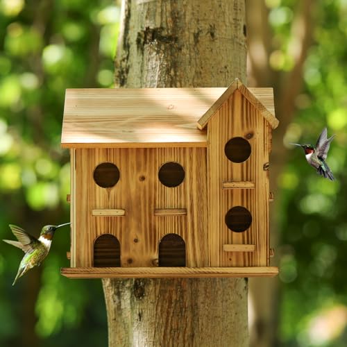 10 Hole Hanging Birdhouse Kit J11881