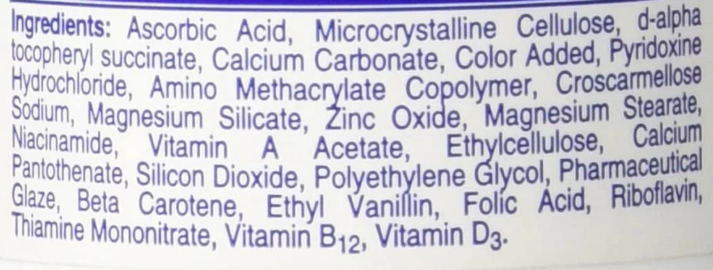 Antioxidant Multivitamin Coated Tablets 100 ea (Pack of 4) S352