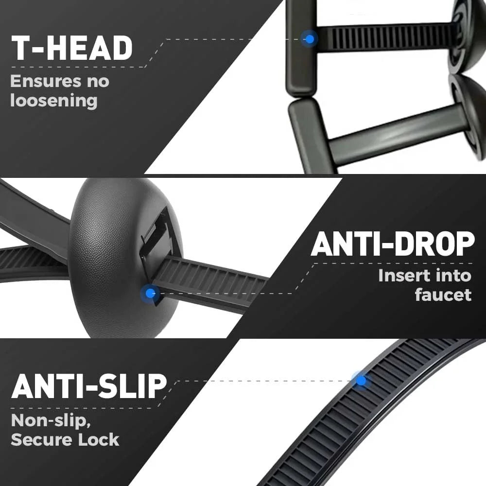 Heavy Duty Self-Locking Nylon Cable Tie Buckle R9699