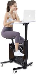 Exercise Bike Desk with Adjustable Desk and LCD Monitor G828406