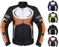 Red Waterproof CE Armored Motorcycle Jacket L351192