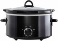 Black 4-Quart Slow Cooker N8255