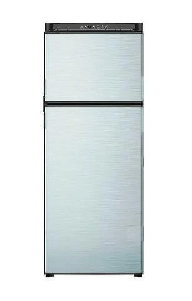 Black 10 Cubic Feet Dual Compartment 2 Door Refrigerator With Freezer N997
