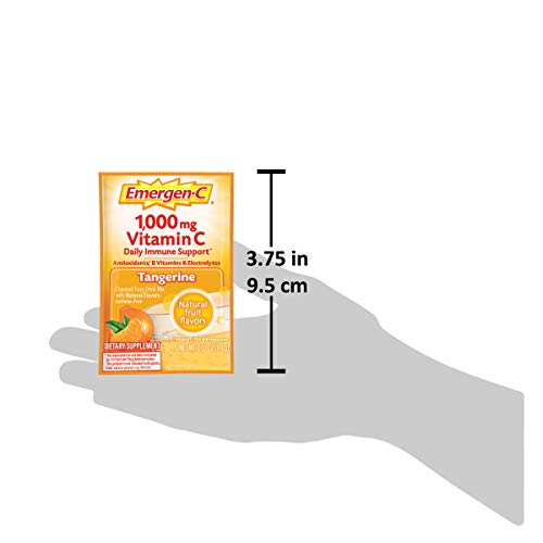 1000mg Vitamin C Powder, Tangerine Flavor - 10 Count G746