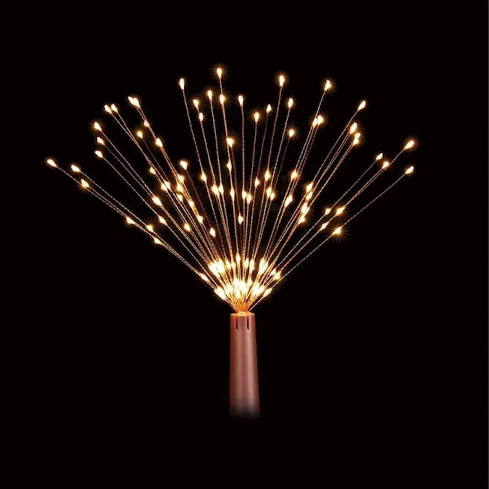 120-Count 1.33-Ft Warm White LED Battery-Operated Indoor Christmas String Lights X2477
