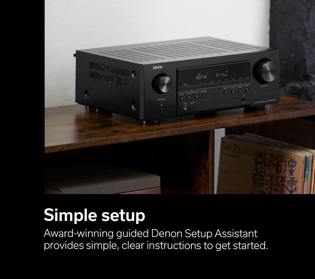 5.2 Ch Home Theater Receiver with Bluetooth & Wi-Fi N5533