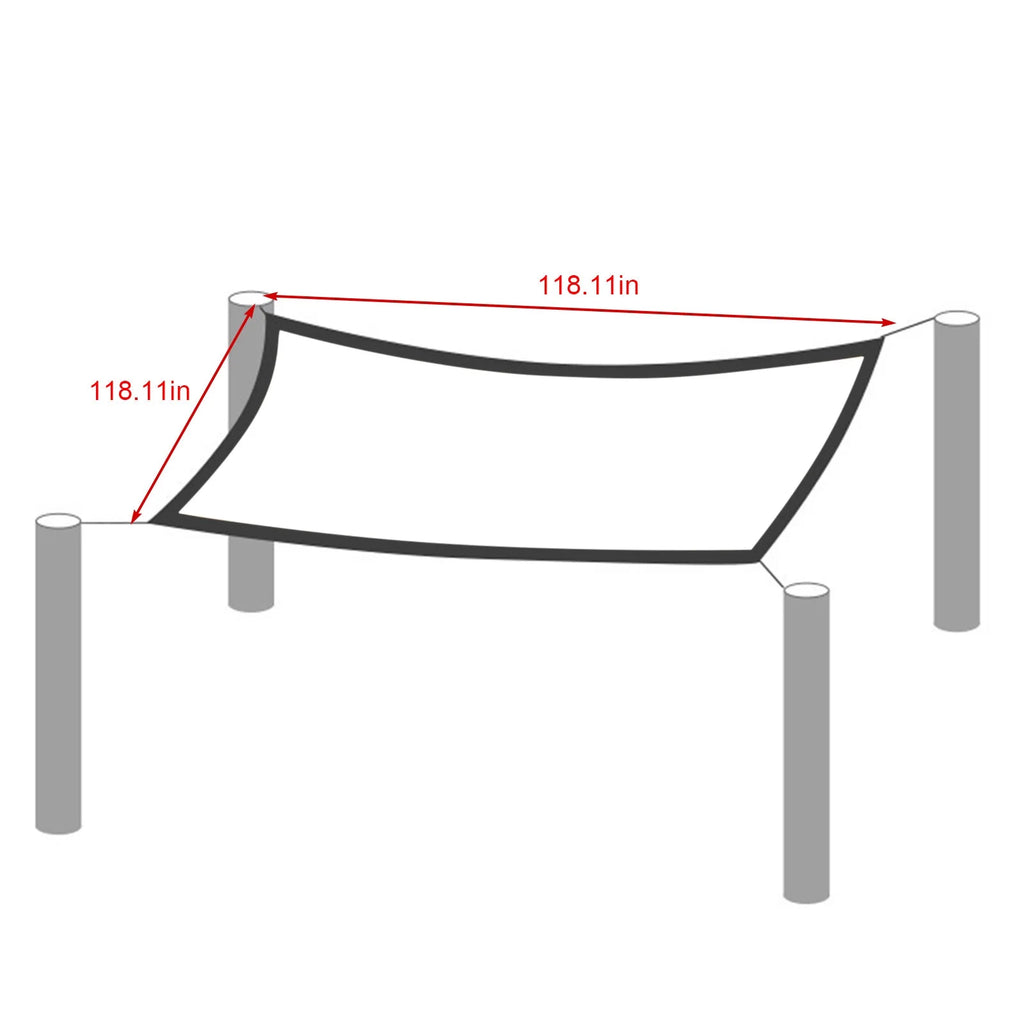 Clear Tarps Vinyl Coated PVC Tarps With Rustproof Grommets X893