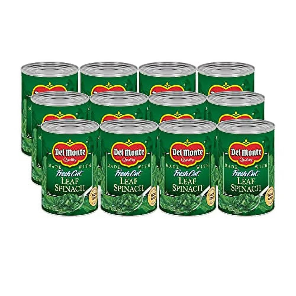 Canned Leaf Spinach, 13.5 Ounce (Pack of 12) N7448