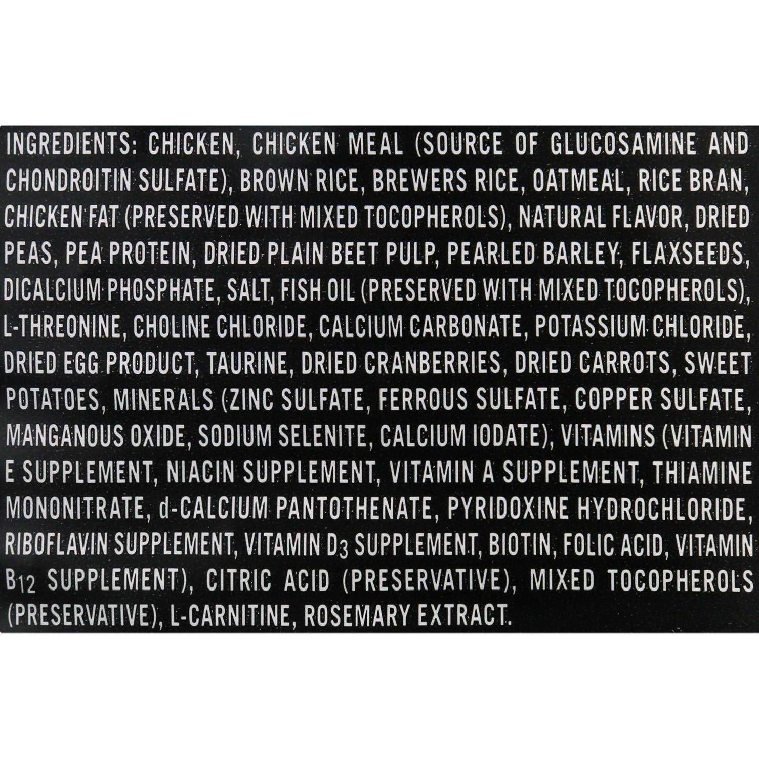 Large Breed Chicken & Brown Rice Recipe Dry Dog Food U326381