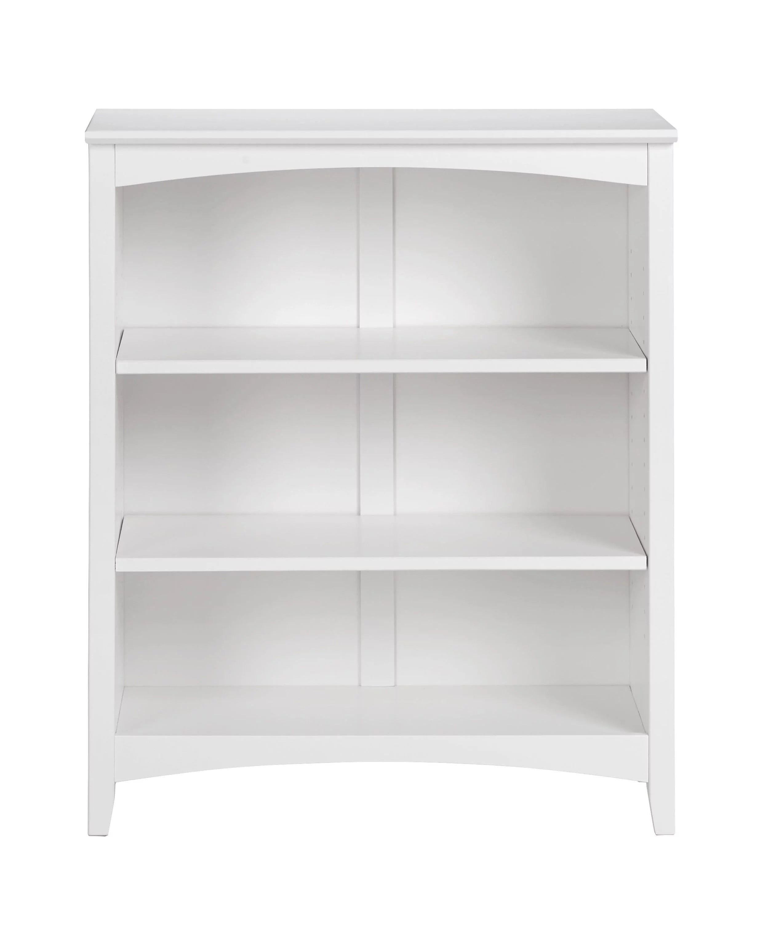 White Finish Shaker Style Bookcase I60607