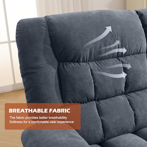 2 Seat Manual Reclining Loveseat with Cup Holders I3498