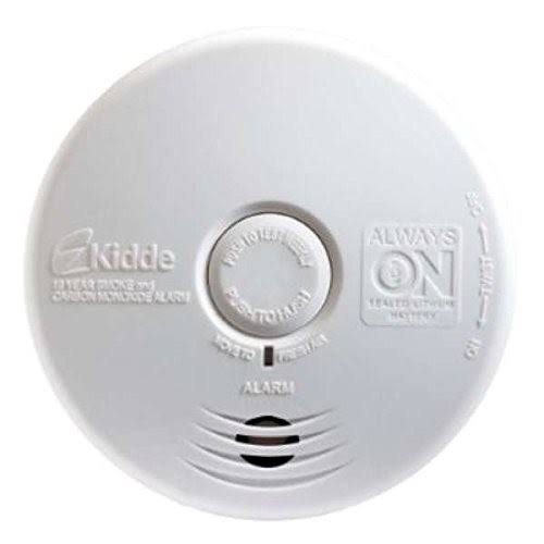 3 Pack Battery-Operated Combination Carbon Monoxide and Smoke Alarm with Photoelectric Sensor I420