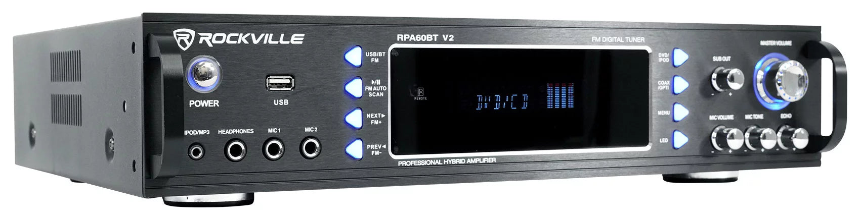 1000w Bluetooth Receiver with 4 In-Ceiling 6.5" Speakers T462