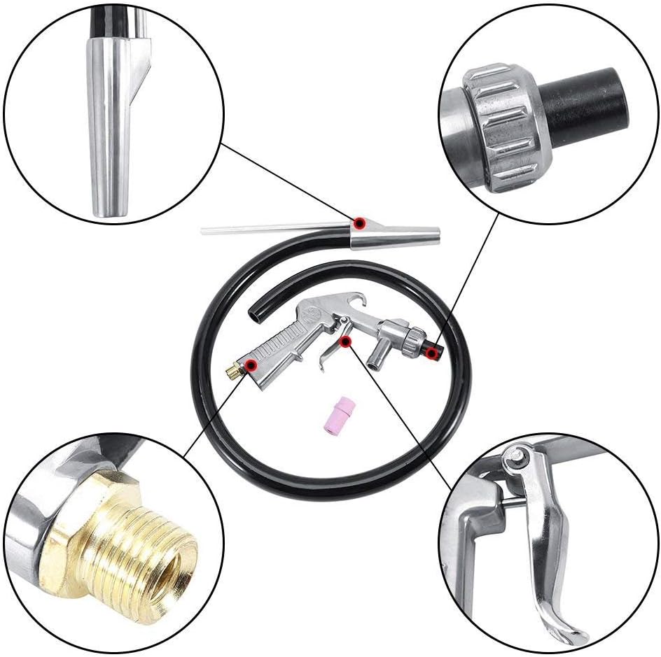 Sand Blaster Kit Siphon Feed Gun Nozzle Q312