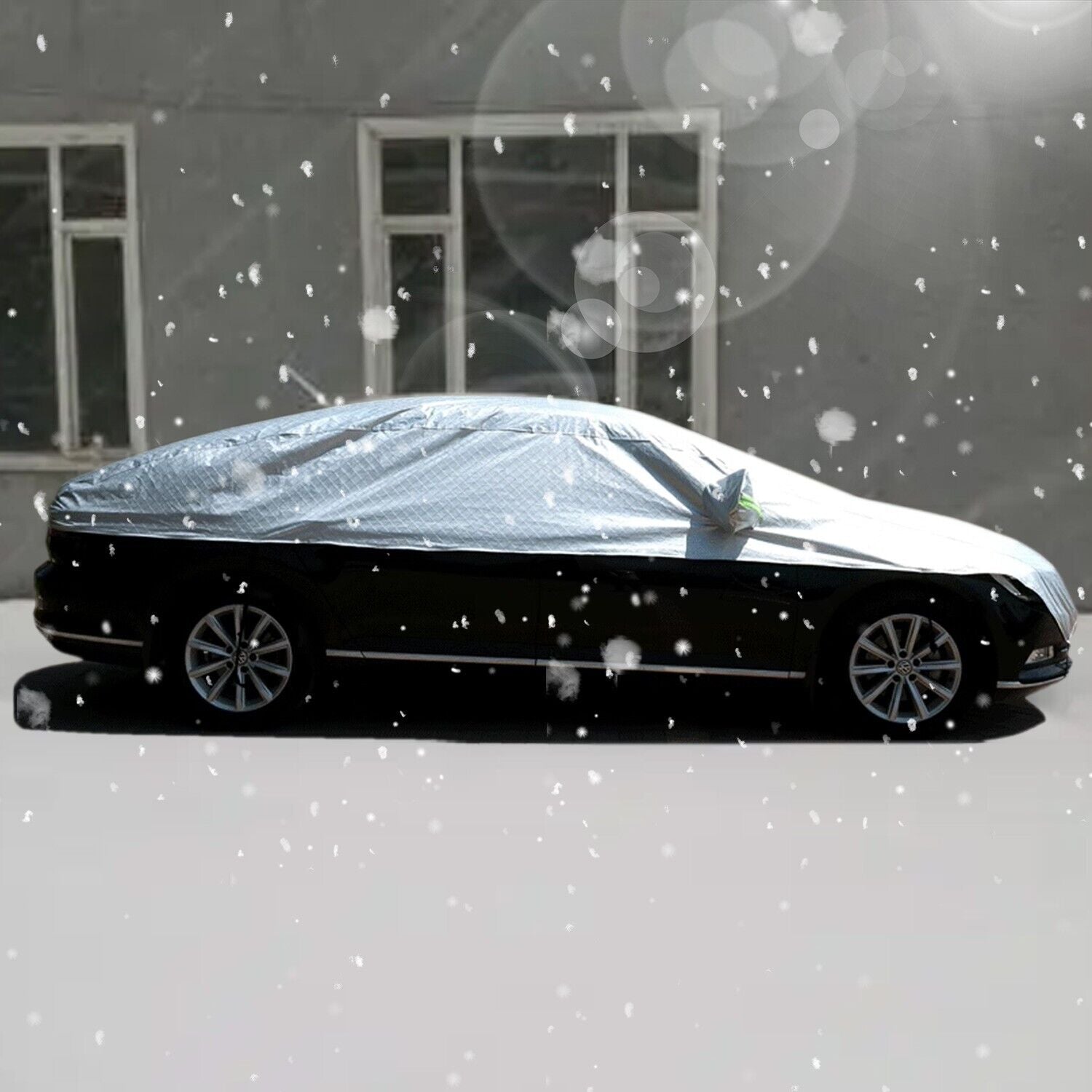 Half Car Windshield Snow Cover U9609