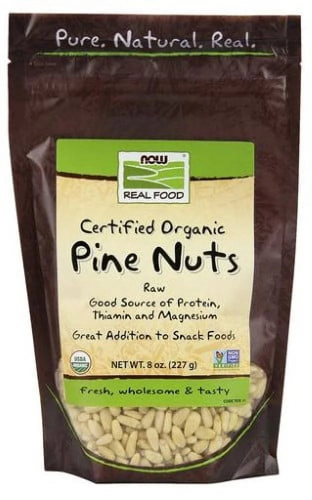 Certified Organic Pine Nuts, 8-Ounce B983