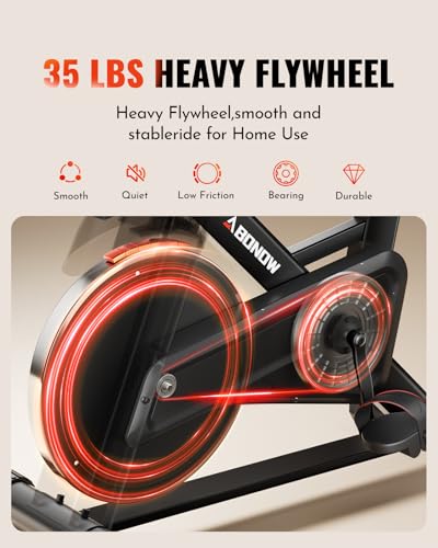 Compact Indoor Cycling Bike with Padded Seat D273298