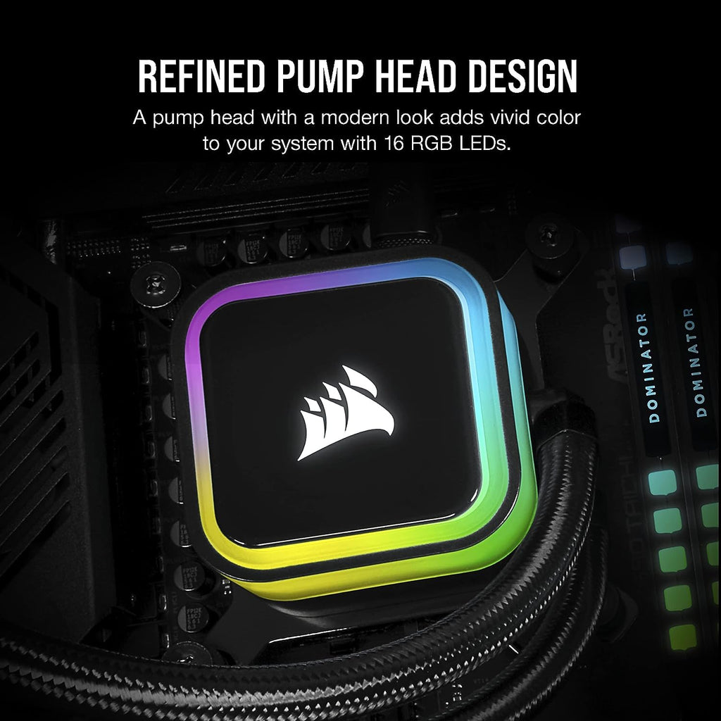 Black 240mm Liquid CPU Cooler A311307