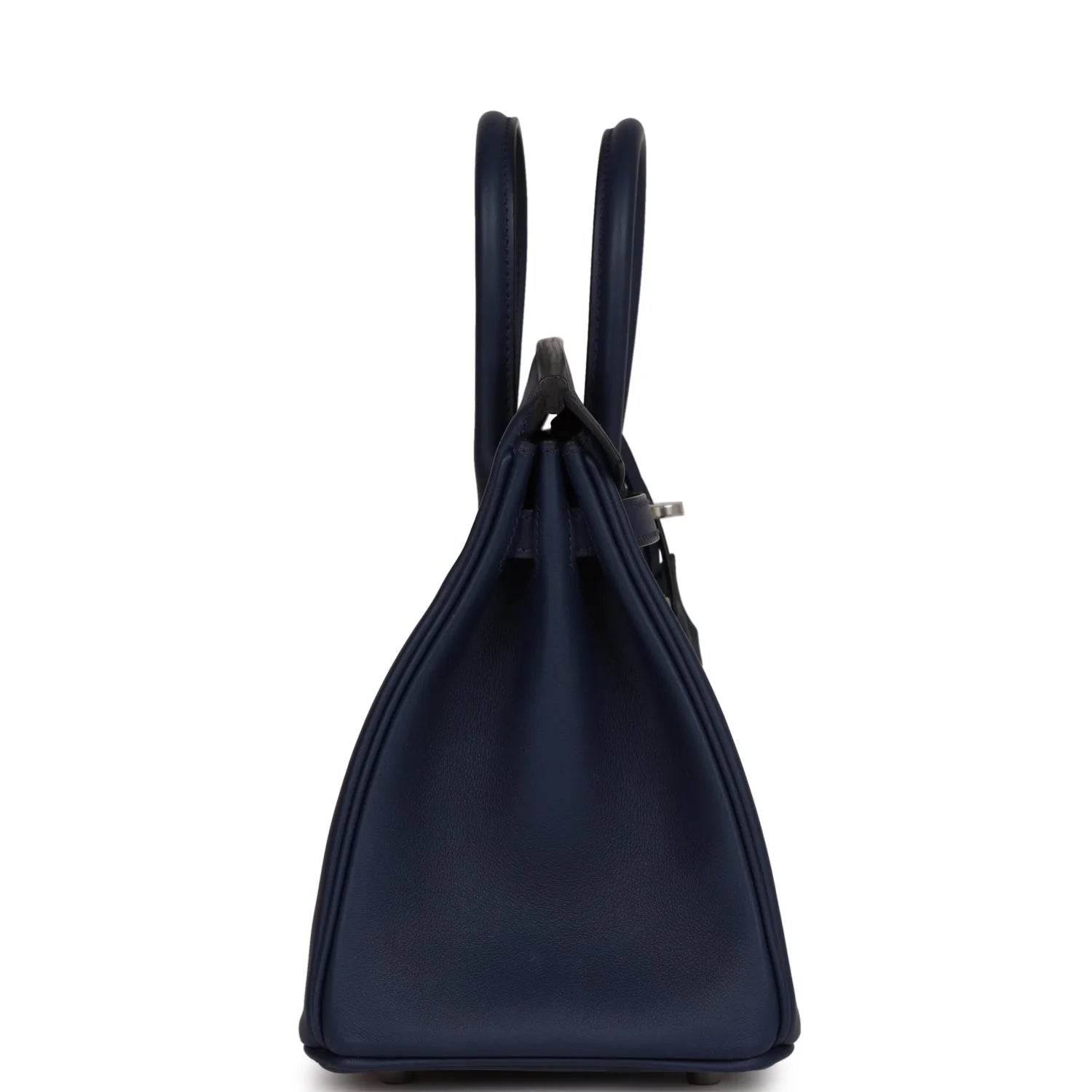 Bleu Navy Swift Palladium Hardware Bag W691