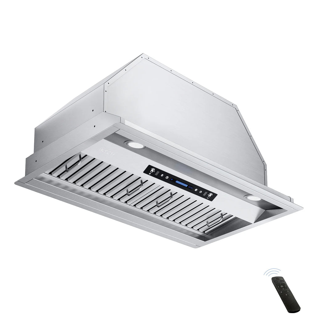 36 inch Stainless Steel Range Hood with 2 Pcs Baffle Filters W231