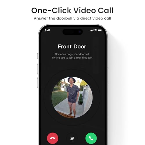 Wireless Video Doorbell with Chime O74927
