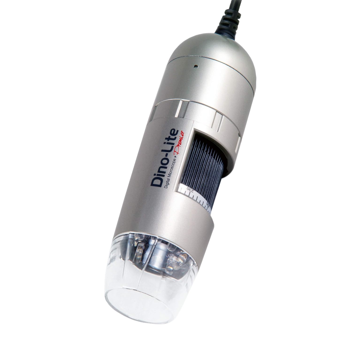 USB Digital Microscope, 10x - 50x, 230x Optical Magnification, 8 LEDs X9951