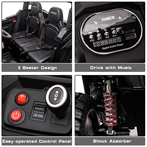 24V Battery Powered 2 Seater Ride on Truck with Remote Control B80491