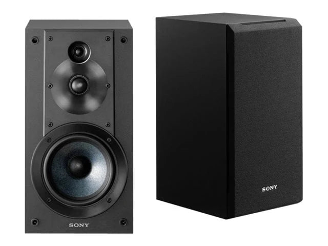 Black Stereo Bookshelf Speakers (Pair) G437572