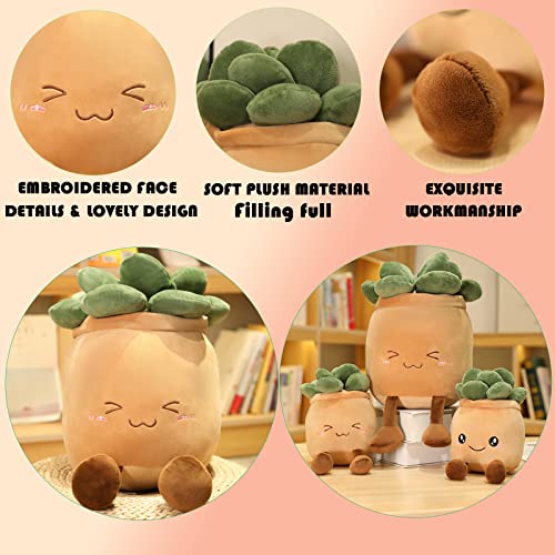 Plant Plush Toy, 9.5'' Soft Stuffed Pillow M973