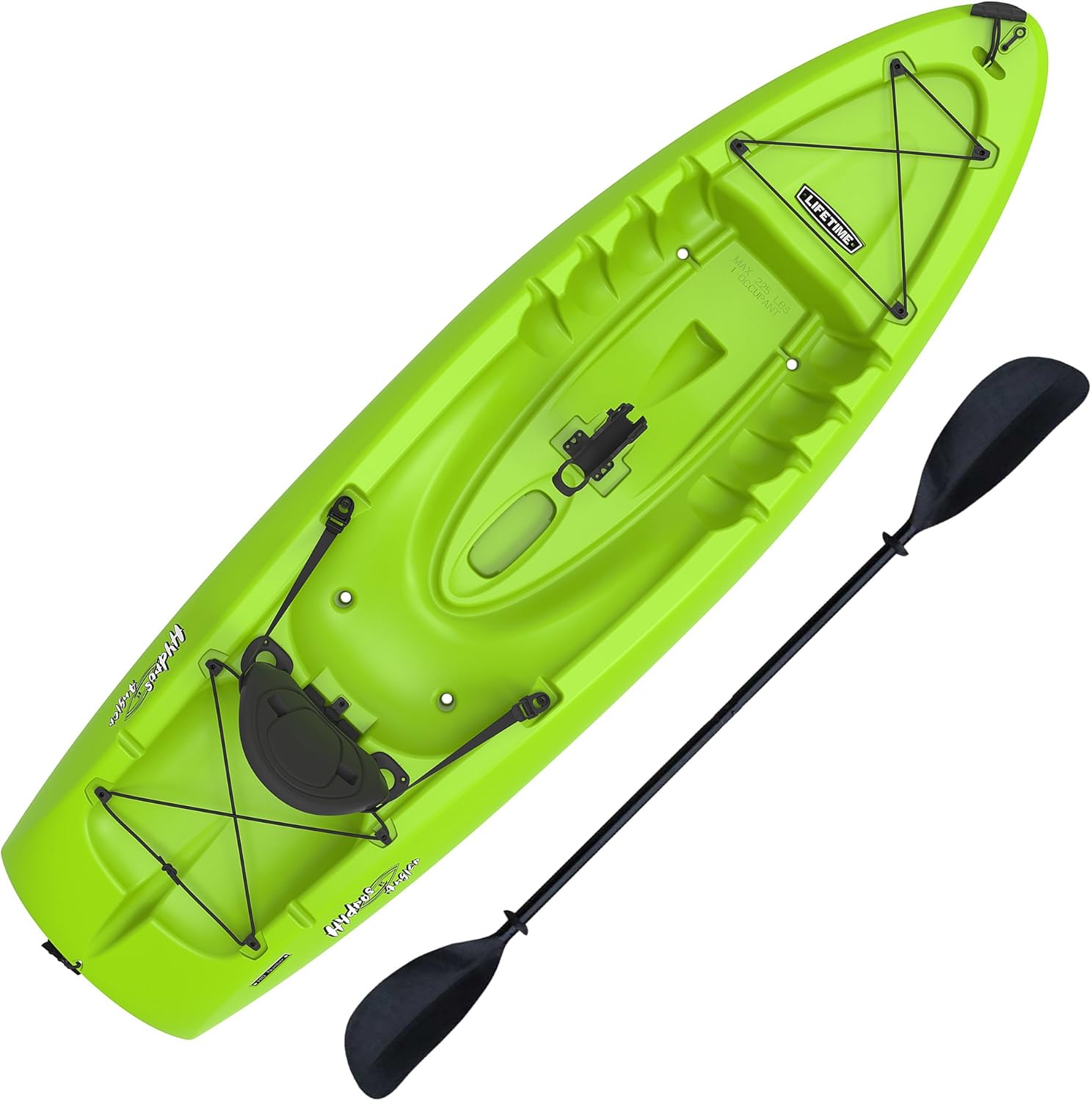 Lime Green 101 Inch Fishing Kayak A731423