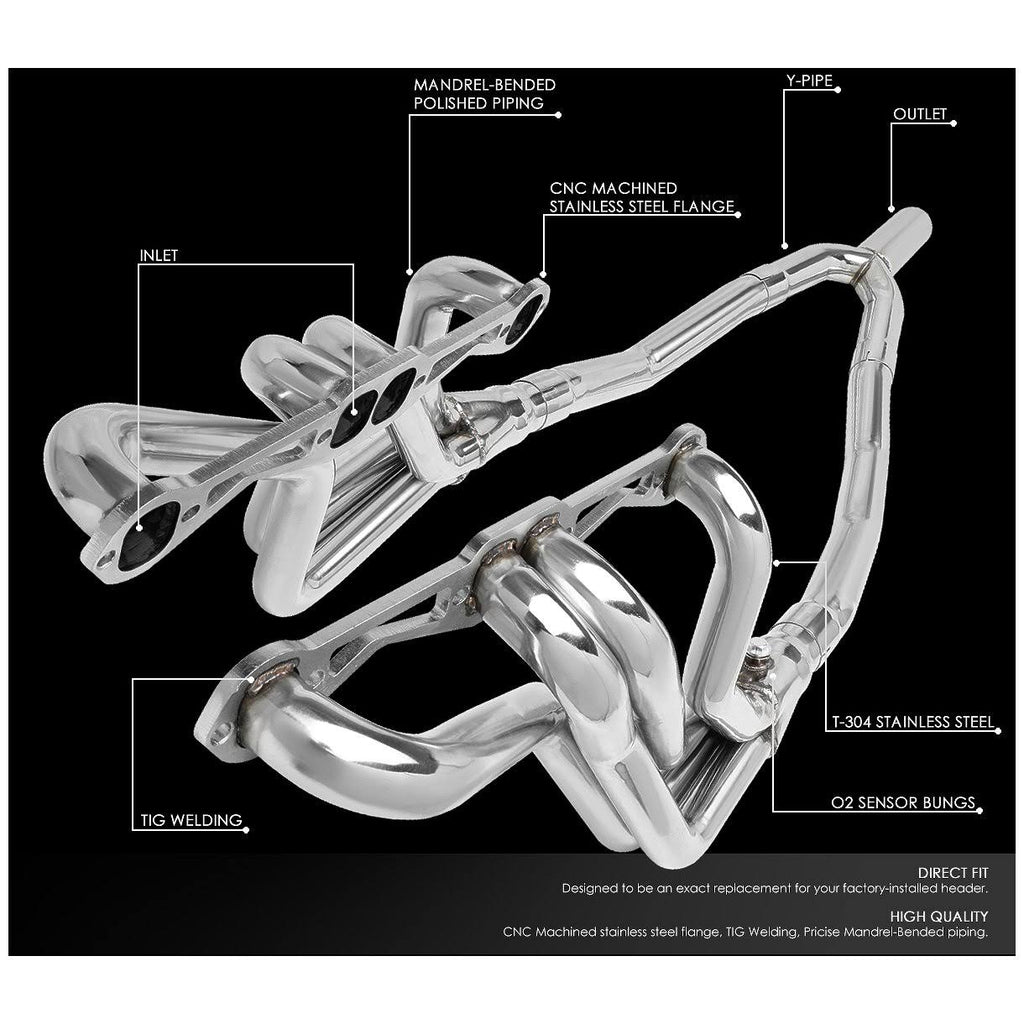 Tri-Y Long Tube Exhaust Header B34670