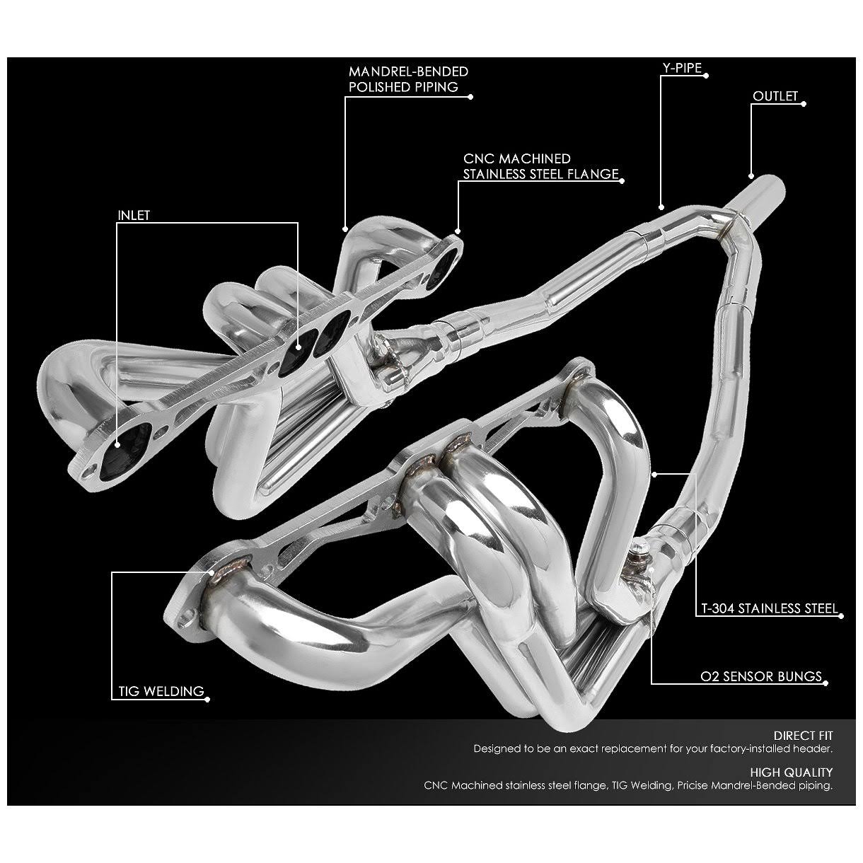 Tri-Y Long Tube Exhaust Header B34670