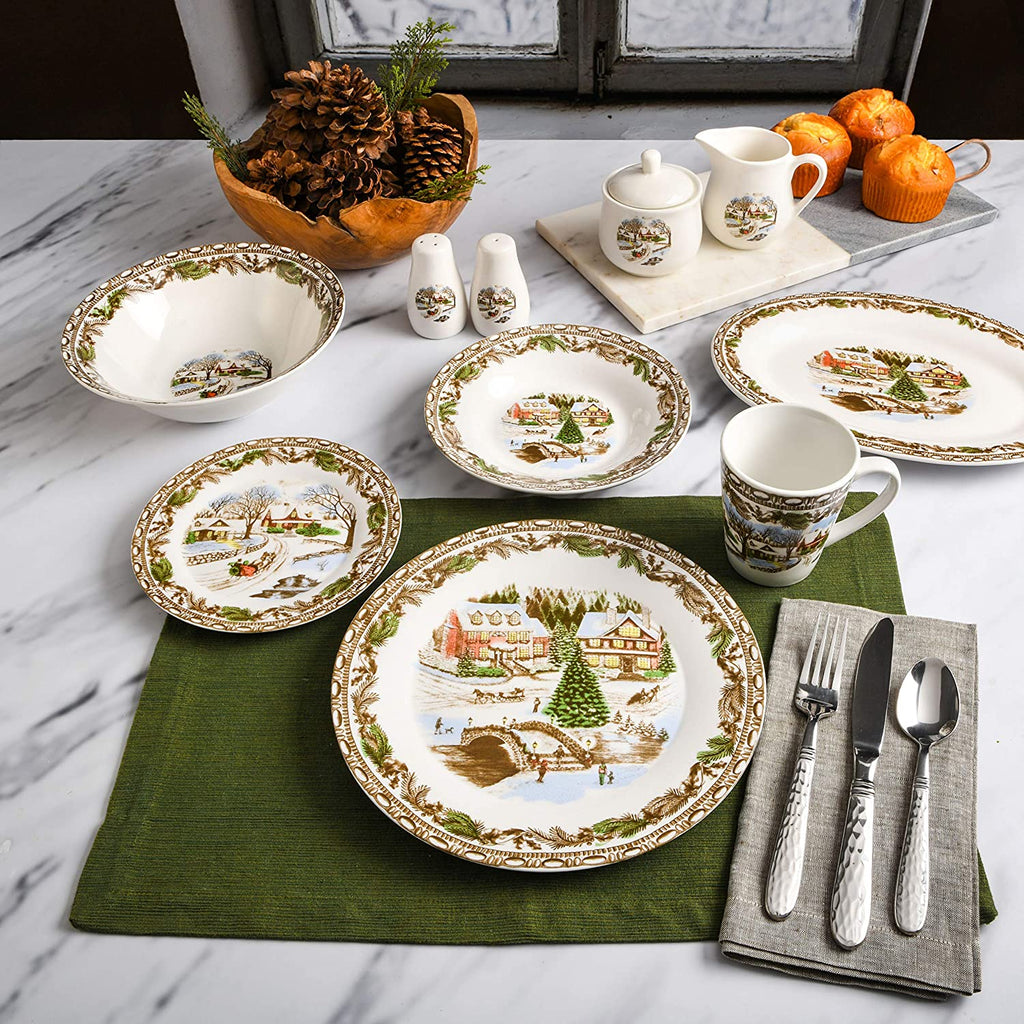 16 Piece Multicolor Dinnerware Set Y21527