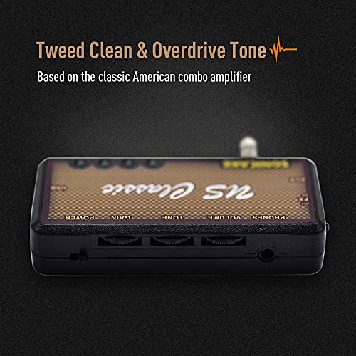 Rechargeable Plug-in Guitar Headphone Amp S515603